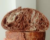 Foto langkah ke 25 dari resep Choco Swirl Sourdough Bread (Open Bake Method).