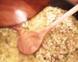 Une image de l'étape 3 de Risotto aux petits pois grana padano.