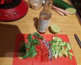 A picture of step 2 of Quick avocado dip.