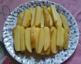 A picture of step 1 of Neem aloo fry.