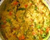 A picture of step 4 of Jowar Khichadi.