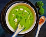 ब्रोकोली आलमंड सूप (Broccoli Almond Soup) रेसिपी चरण 11 फोटो