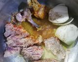 عکس مرحله 2 از دستور آش دوغ با گوشت