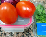 Foto del paso 2 de la receta: 🌶 Tacos de langostinos 🌶 🧀🍃🍅 🌮