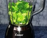 Zöld turmix recept fázis 1 fotója
