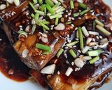 Foto langkah ke 4 dari resep Donburi Terong Bakar.