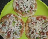 তাওয়া পিজ্জা (tawa pizza recipe in bengali) রেসিপি ধাপ - 5 ছবি