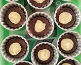 Foto langkah ke 6 dari resep Bolu Kukus Ketan Hitam Keju Lumer.