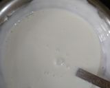 A picture of step 4 of White sauce pasta.