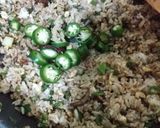 Foto langkah ke 5 dari resep Nasi goreng hijau ati ampela.