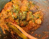 A picture of step 9 of Smoked Prawns Karahi.