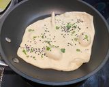 A picture of step 7 of Onion seeds, garlic, parsley and butter naan.