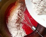 A picture of step 6 of Red velvet cake loaf.