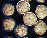 Zöldséges röszti muffin recept fázis 3 fotója
