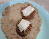 A picture of step 5 of Amaranth/Rajgira Wrap.