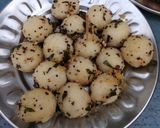 A picture of step 14 of Steamed rava sooji balls.