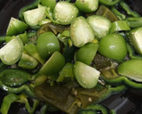 Foto del paso 4 de la receta: Salsa cremosa de chile poblano, jalapeño y habanero
