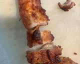 รูปขั้นตอนการทำที่ 5 ของ หมูสามชั้นหมักซอสภูเขาทองทอด