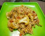 Peas,Carrot, cauliflower pulao recipe step 4 photo