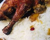 عکس مرحله 1 از دستور مرغ شکم پر در فر به همراه پلو😍