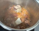 Foto del paso 5 de la receta: Judías con oreja, chorizo y jamón