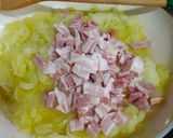 Foto del paso 2 de la receta: Patatas cremosas con bacon