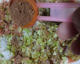 A picture of step 2 of Veg Manchurian Fried Rice.