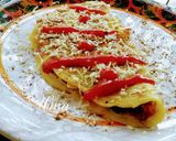 স্টাফ চিজি চিলা(stuffed cheesy chilla recipe in Bengali) রেসিপি ধাপ - 6 ছবি