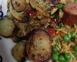 A picture of step 3 of Vegetable Medley.