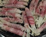 Foto langkah ke 5 dari resep Beef enoki roll.