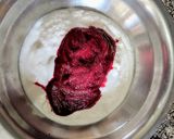 A picture of step 1 of Beetroot dosa.