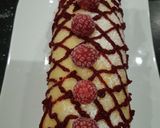 Une image de l'étape 4 de Biscuit roulé aux fruits rouges.