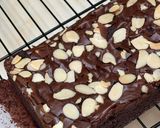 Foto langkah ke 7 dari resep Brownies shiny n crust 3 butir telur dapat 2loyang.
