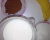 صورة لخطوة 1 من وصفة مشروب الموز والشكولاطة