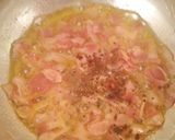 Foto del paso 7 de la receta Rigatoni con bacon en salsa carbonara trufada