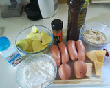 Foto del paso 1 de la receta: Frankfurt con gabardina