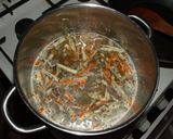 Tárkonyos pulykaraguleves zöldségekkel recept fázis 9 fotója