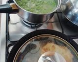 Zöldborsófőzelék sült hússal recept fázis 1 fotója