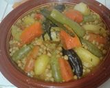 A picture of step 6 of Traditional Moroccan Couscous.