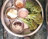 બ્રોકલી સૂપ (Broccoli Soup Recipe In Gujarati) રેસીપી સ્ટેપ1ફોટો