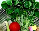 Hình bước làm 1 của món Canh cá nấu chua me đất