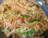 A picture of step 4 of Chowmein.