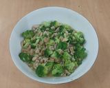 Foto langkah ke 8 dari resep Brokoli Cah Ayam Jamur (Chinese Chicken Broccoli Mushroom Sauce).