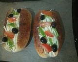 Une image de l'étape 3 de Pizza sandwich.