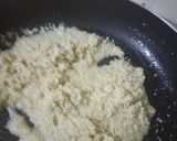 A picture of step 1 of Rava Kesari.