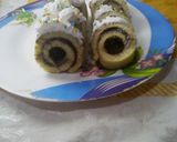 صورة لخطوة 2 من وصفة سويسرول بطريقتى💎💎💯👌🥞