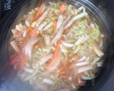 Hình bước làm 2 của món Soup udon | Món chay đơn giản
