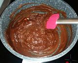 Une image de l'étape 1 de Crinkles au chocolat (biscuits de Noël).