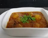 साबुत प्याज़ की मलाईदार सब्जी (Sabut Pyaz ki malaidar sabzi recipe in Hindi) रेसिपी चरण 10 फोटो