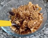 Foto del paso 5 de la receta: Crumble de manzana light en minutos!! 140 cal por Porción